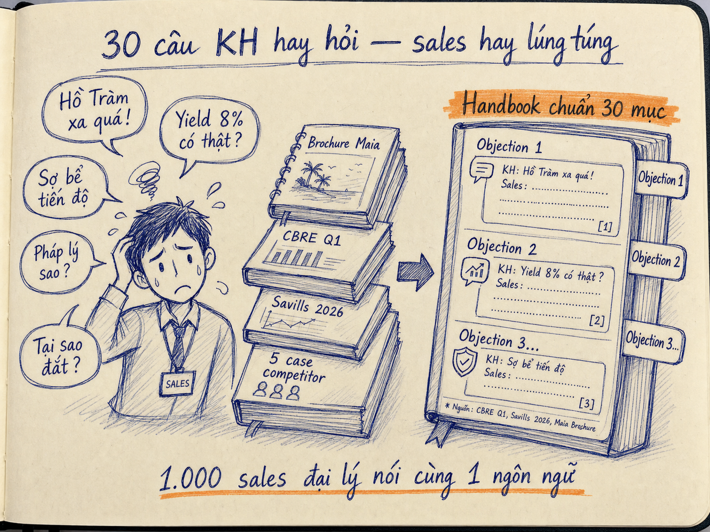 Sales FAQ handbook